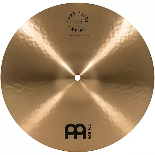 MEINL Pure Alloy Traditional Medium Hi-Hat Cymbal Pair 15 in.