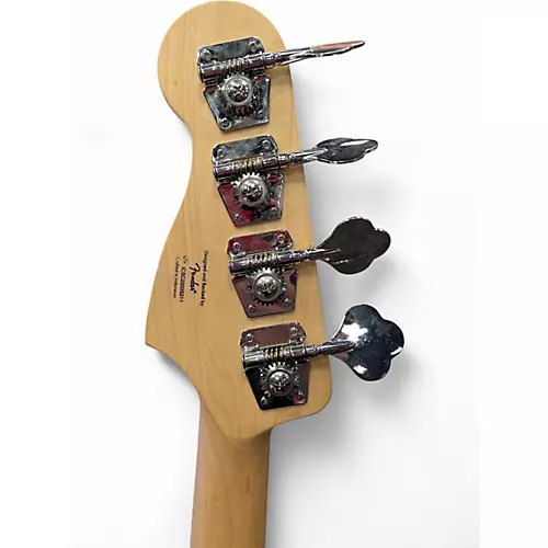 Used Squier Precision Bass WHITE Electric Bass Guitar WHITE