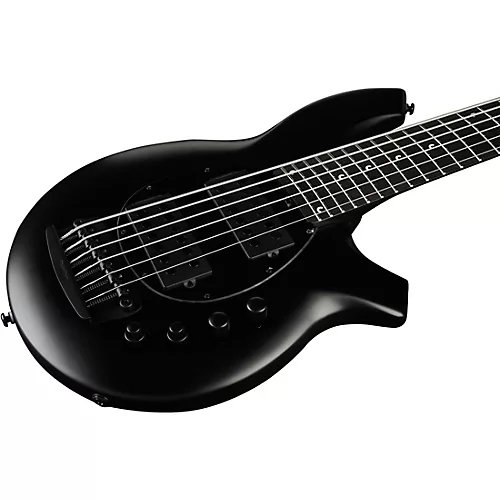 Ernie Ball Music Man Bongo 6 HH 6-String Bass Guitar Blood Orange