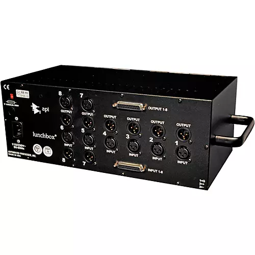 API 500-6B-HC 6-Slot High-Current Lunchbox