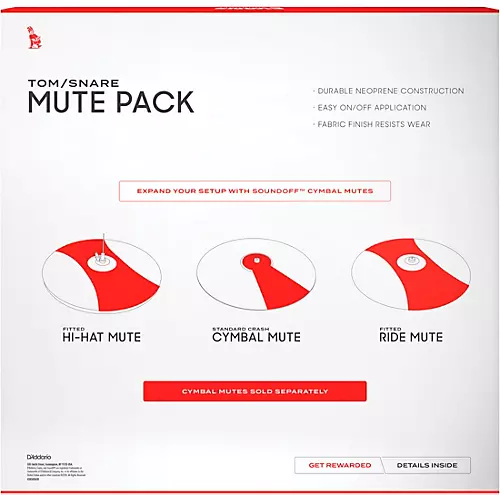 Evans SoundOff by Evans Drum Mute Pak Fusion