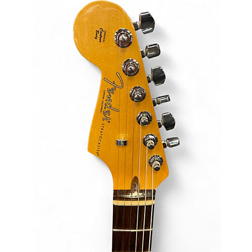 Used Fender American Professional II Stratocaster Left Handed Miami Blue Electric Guitar Miami Blue