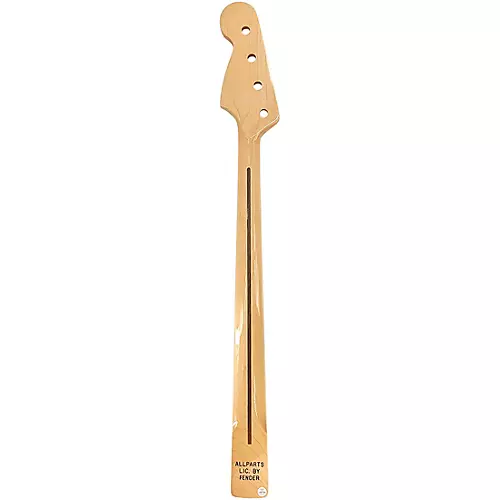 Allparts Jazz Bass Replacement Neck, One-Piece Maple With Block Inlays