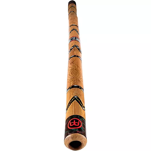 MEINL Wood Didgeridoo Bamboo Brown 47 in.