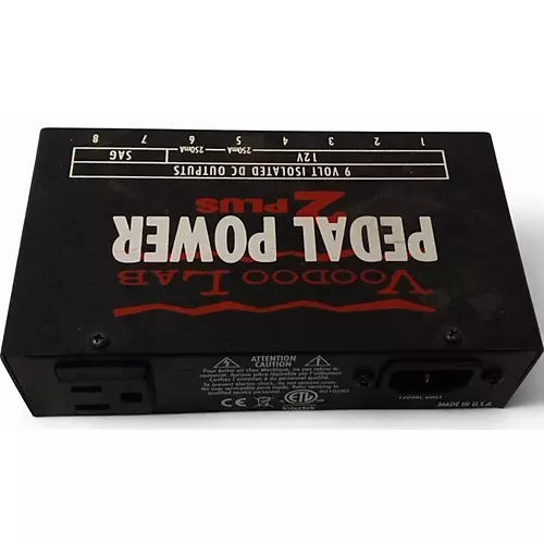 Used Voodoo Lab Pedal Power 2+ Power Supply