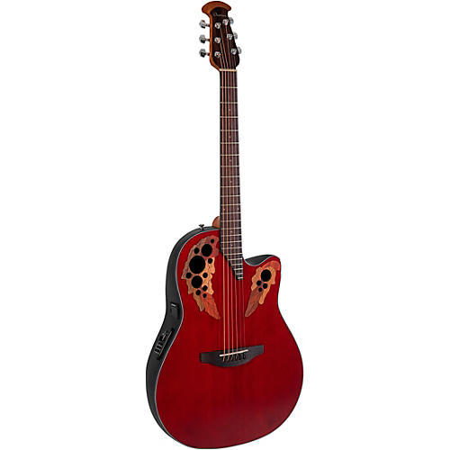 Ovation CE44 Celebrity Series Elite Mid-Depth Acoustic-Electric Guitar Reverse Blue Burst