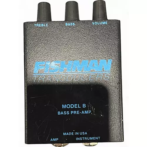 Used Fishman model b Bass Preamp