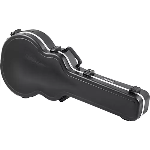 SKB SKB-20 Deluxe Jumbo Acoustic/Archtop Electric Guitar Case Black