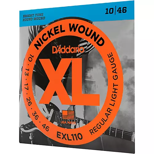 D'Addario EXL110 Nickel Wound Light Electric Guitar Strings Single-Pack