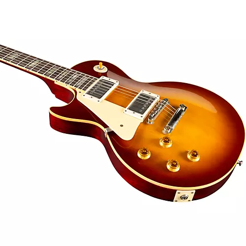 Gibson Custom 1958 Les Paul Standard Reissue VOS Left-Handed Electric Guitar Washed Cherry Sunburst