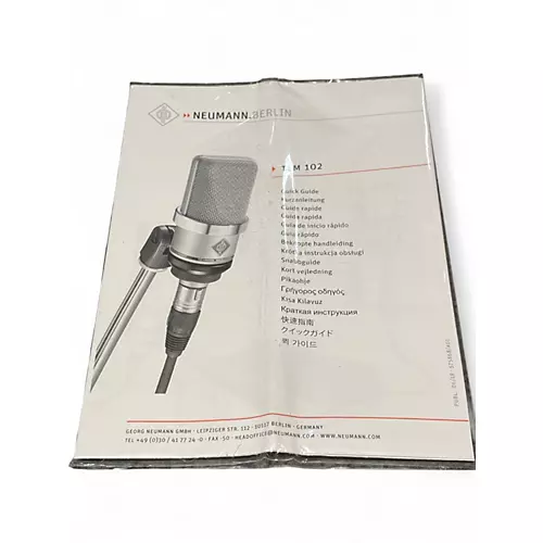 Used Neumann TLM102 Condenser Microphone