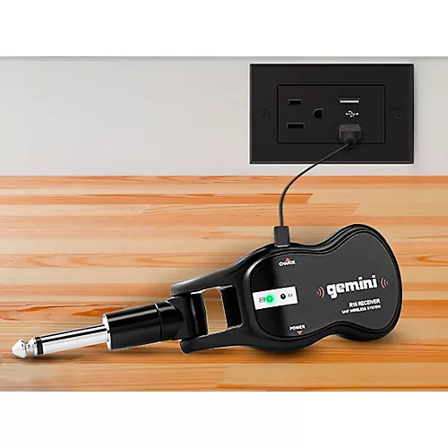 Gemini GMU-G100 UHF Wireless Guitar System 512-541.7MHz