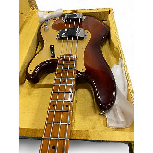 Used 2024 Fender CUSTOM SHOP JOURNYEYMAN PRECISSION BASS Tobacco Sunburst Electric Bass Guitar Tobacco Sunburst