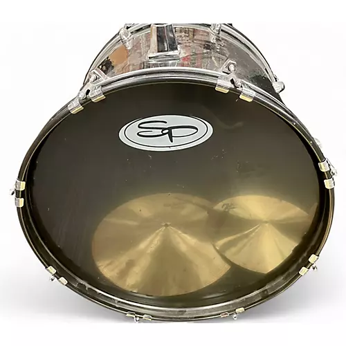 Used Sound Percussion Labs 5 Piece VELOCITY Black Drum Kit Black