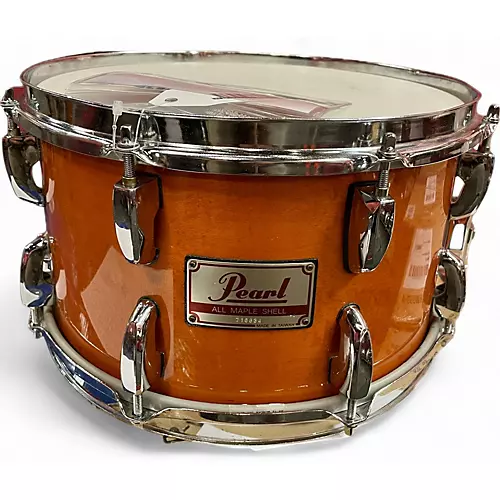 Used Pearl 12X7 All Maple Shell Drum Honey Honey 186