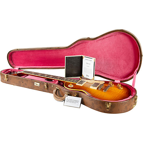 Gibson Custom Murphy Lab 1959 Les Paul Standard Reissue Heavy Aged Electric Guitar Green Lemon Fade