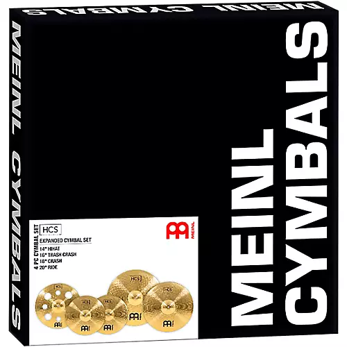 MEINL HCS Expanded Cymbal Set 14, 16, 18 and 20 in.