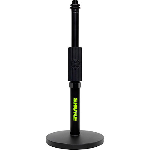 Shure Round base Desktop Mic Stand with Standard Height Adjustable Twist Clutch - 6