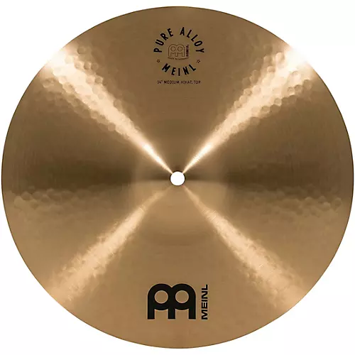 MEINL Pure Alloy Traditional Medium Hi-Hat Cymbal Pair 15 in.