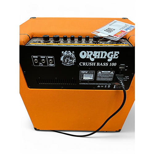 Used Orange Amplifiers CRUSH BASS 100 Bass Combo Amp