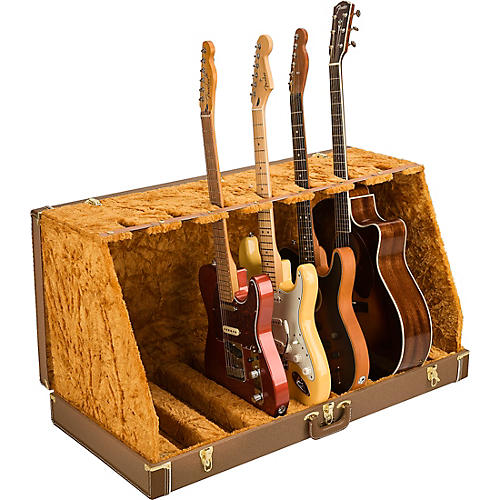 Fender Classic Series 7 Guitar Case Stand Brown