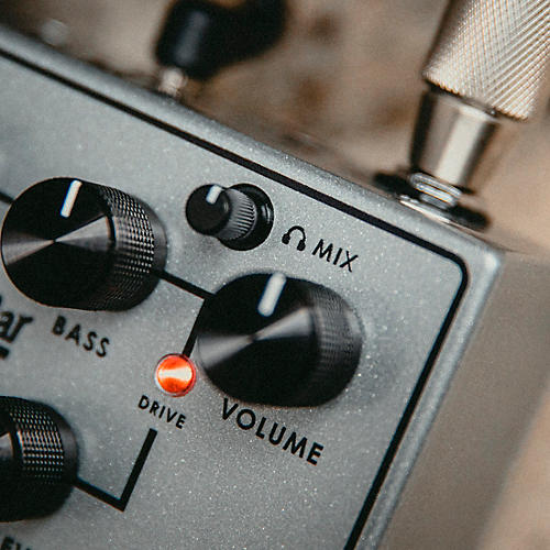 Aguilar Tone Hammer V2 Preamp Bass Effects Pedal Silver