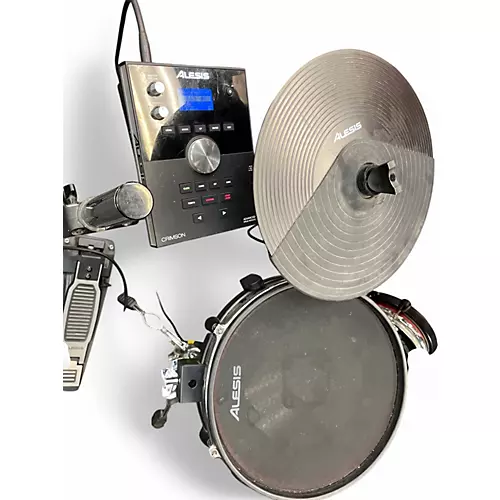 Used Alesis Crimson 5-Piece Electric Drum Set