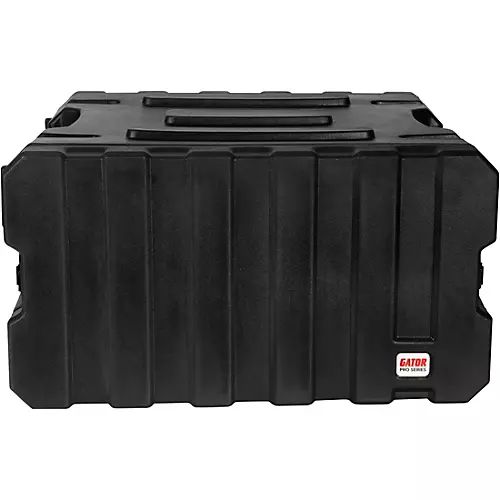 Gator G-Pro Roto Mold Rolling Rack Case Black 8 Space
