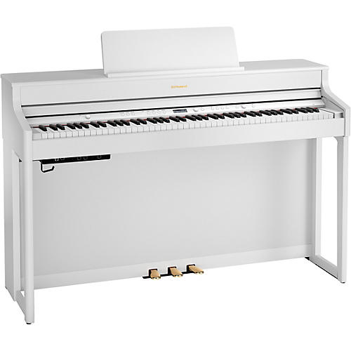 Roland HP702 Digital Upright Piano With Bench Charcoal Black
