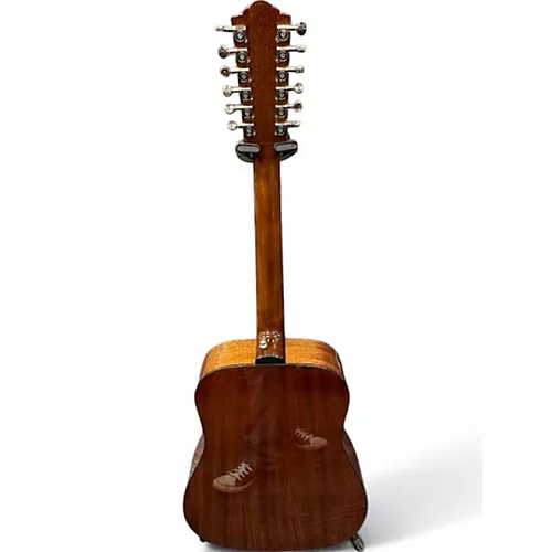 Used Guild D1212 Mahogany 12 String Acoustic Electric Guitar Mahogany
