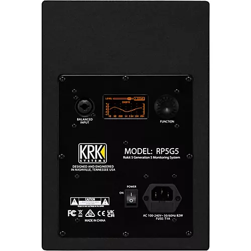 KRK ROKIT 5 Generation Five Powered Studio Monitor 5