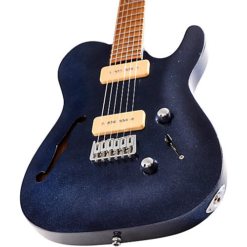 Chapman ML3 Semi Hollow Pro Traditional Electric Guitar Aventurine Green Sparkle Gloss