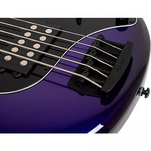 Ernie Ball Music Man StingRay5 Special H 5-String Electric Bass Guitar Black and Chrome