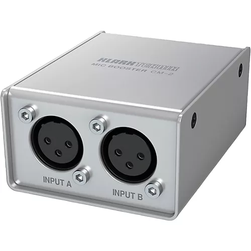 Klark Teknik MIC BOOSTER CM-2 2-Channel Dynamic Microphone Booster with Preamps