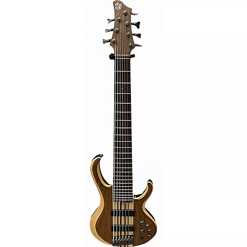 Used Ibanez BTB 747 7-STRING Natural Electric Bass Guitar Natural