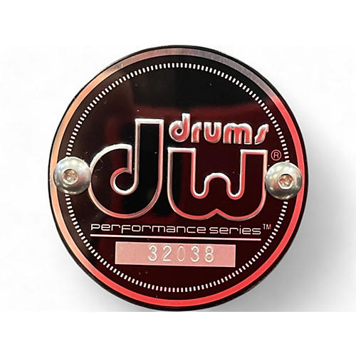 Used DW 4 Piece Performance Series Pewter Sparkle Drum Kit Pewter Sparkle