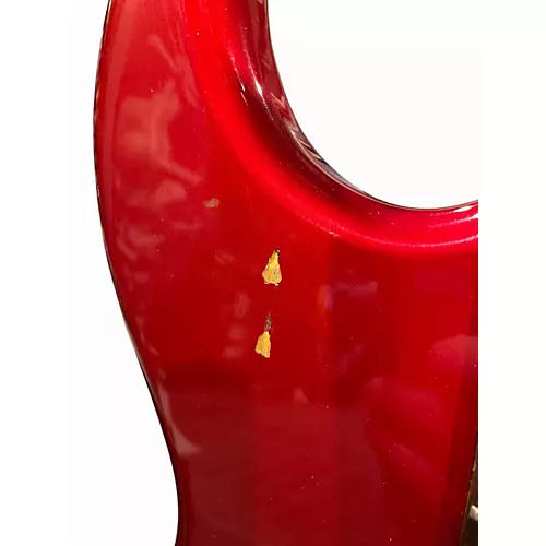 Used 1980s Yamaha BB300 Red Electric Bass Guitar Red