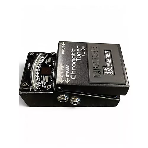 Used BOSS TU3W Waza Craft Chromatic Tuner Pedal