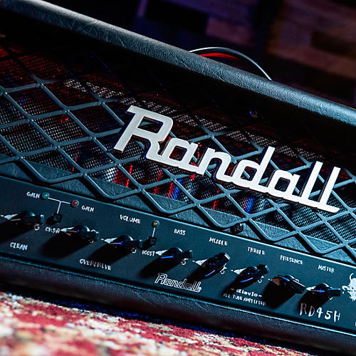 Randall RD45H Diavlo 45W Tube Guitar Head Black