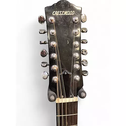 Used Crestwood 2025 Natural 12 String Acoustic Guitar Natural