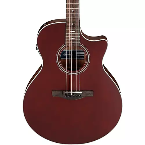 Ibanez AE100 Grand Auditorium Acoustic-Electric Guitar Dark Tide Blue Flat