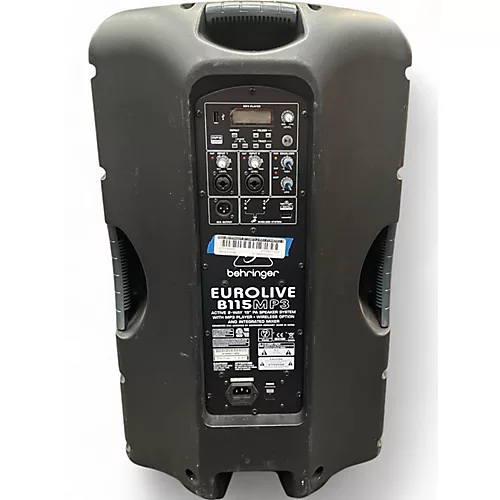 Used Behringer B115MP3 2-Way Powered Speaker