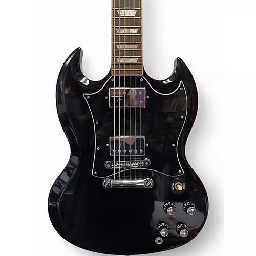 Used 2008 Gibson SG Standard Ebony Solid Body Electric Guitar Ebony
