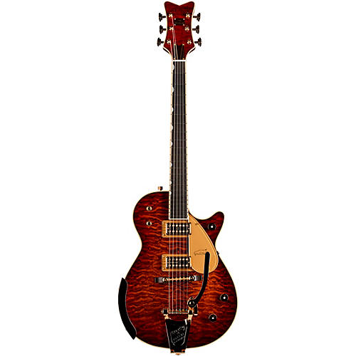 Gretsch Guitars G6134TGQM-59 Limited Edition Quilt Classic Penguin Electric Guitar Forge Glow