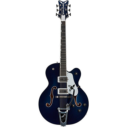 Gretsch Guitars G6136T-RR Rich Robinson Signature Falcon With Bigsby Raven's Breast Blue