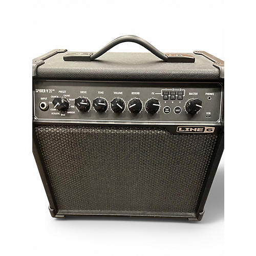 Used Line 6 Spider V 20 MkII 20w 1x8 Guitar Combo Amp