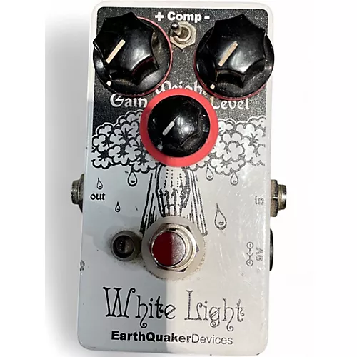 Used EarthQuaker Devices White Light Overdrive Effect Pedal
