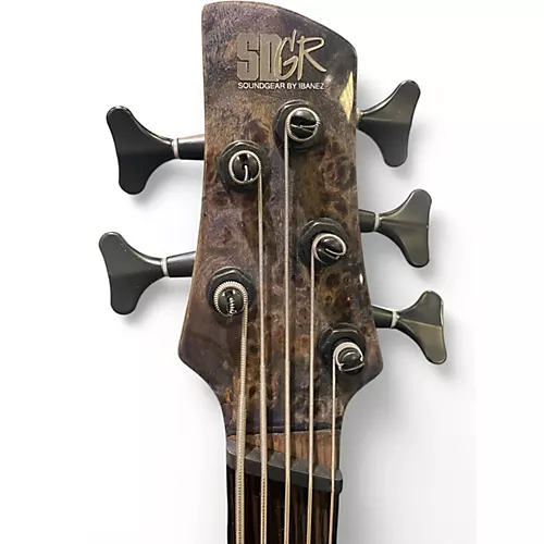 Used Ibanez SRMS805 Deep Twilight Electric Bass Guitar Deep Twilight