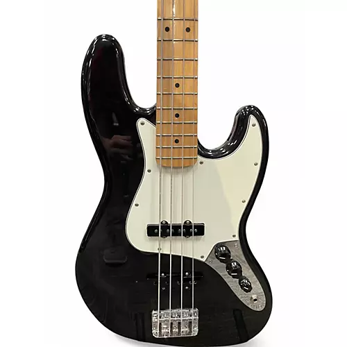 Used Fender Player Jazz Bass Black Electric Bass Guitar Black