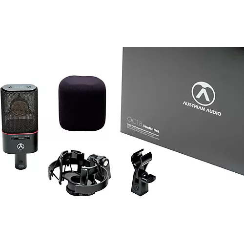 Austrian Audio OC18 Large-Diaphragm Condenser Microphone - Studio Set